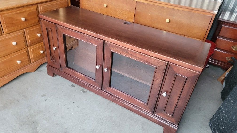 Console Table/ T.V Stand Entertainment Media Center Cabinet