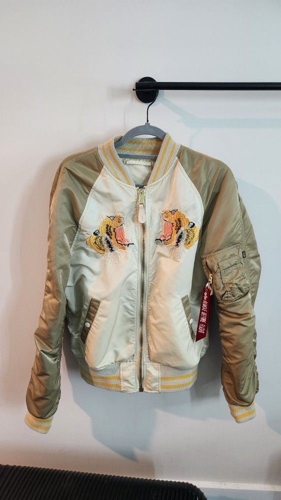 Alpha Industries MA-1 Reversible Tiger Bomber Jacket