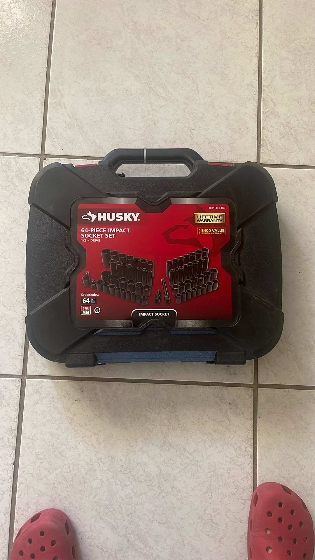 Husky 64 Piece Impact Socket Set Brand New