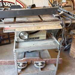 Craftsman Table Saw 12 Inches A Little Dusty, But It Works