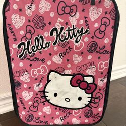 Hello Kitty Luggage Carry On Baggage Bag Travel Airplane