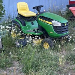 John Deere E150 48 Inch Deck Mower