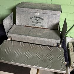 Grandpas chicken feeder 