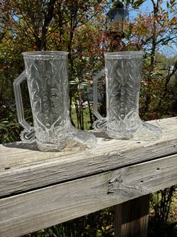 Pair Of Cute Plastic Cowboy Boots