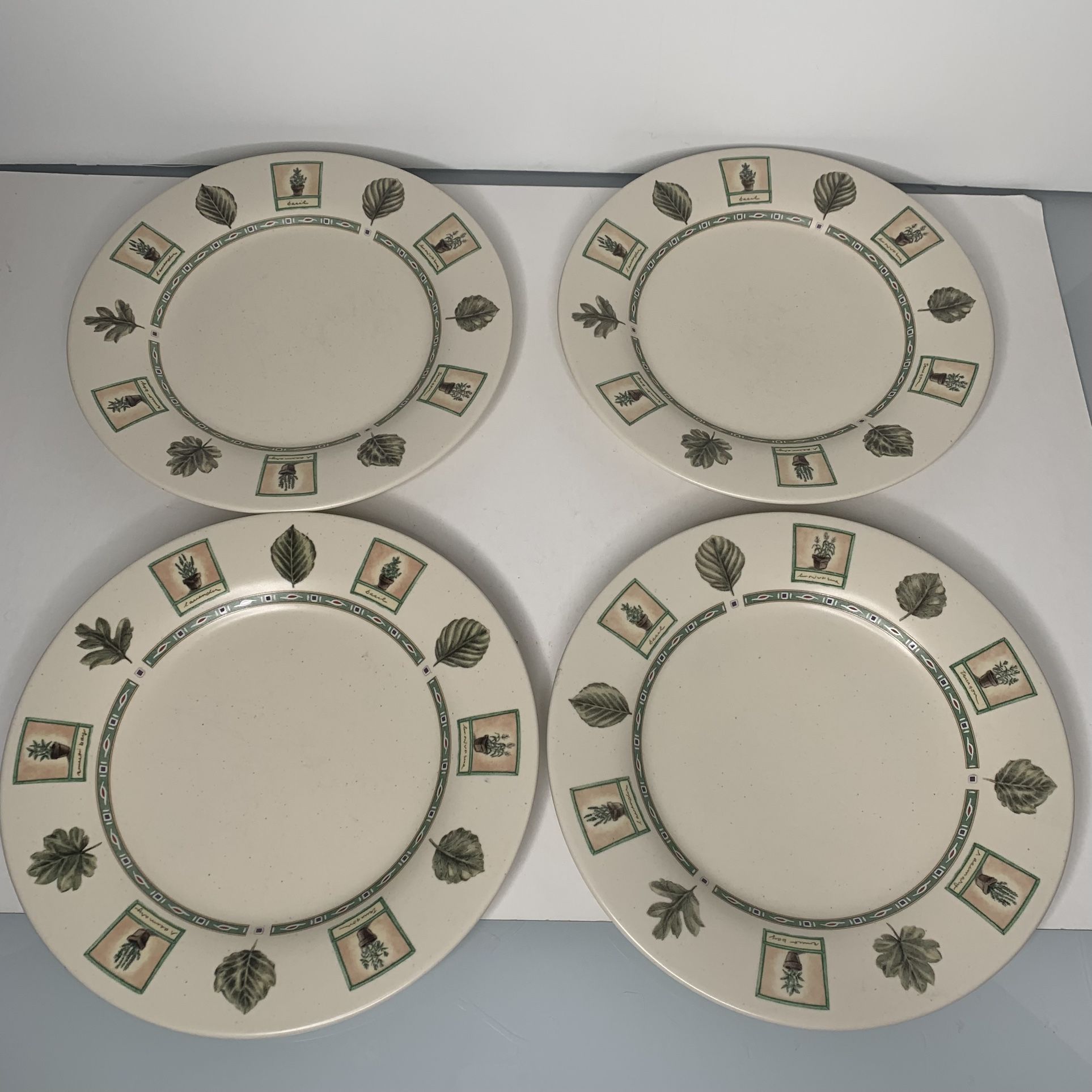 PFALTZGRAFF Naturewood Set Of 4 11.25" Dinner Plates