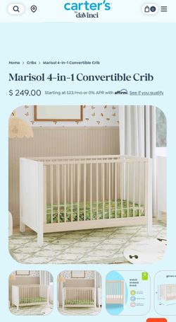 4 in 1 crib