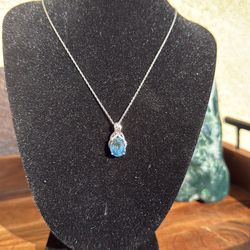 Topaz necklace jewelry