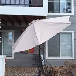 Umbrella With Base 9 Feet