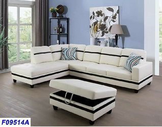Sectional and Ottoman