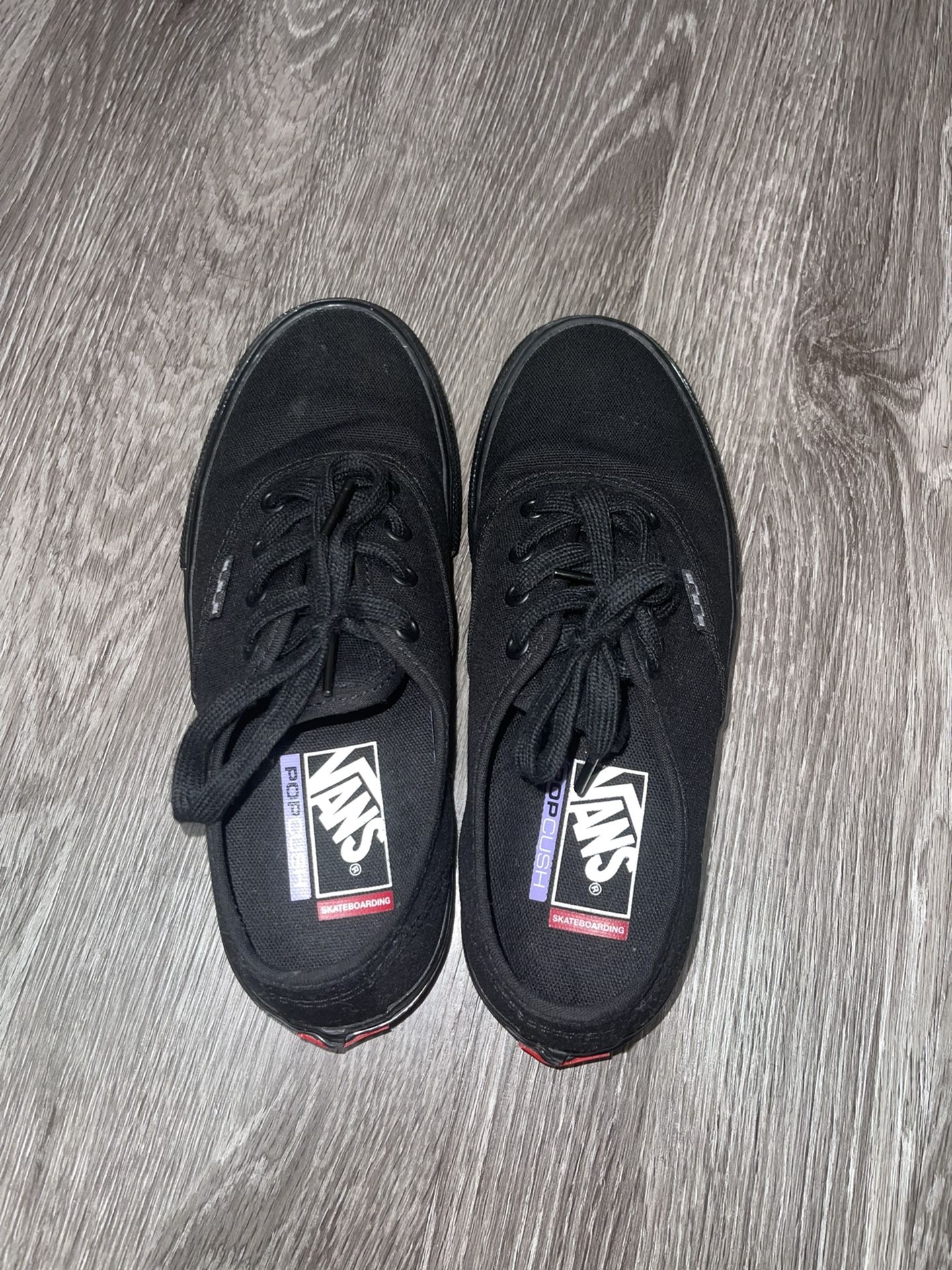 Black Vans Pop Crush