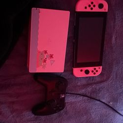 animal Crossing Nintendo Switch and controller 