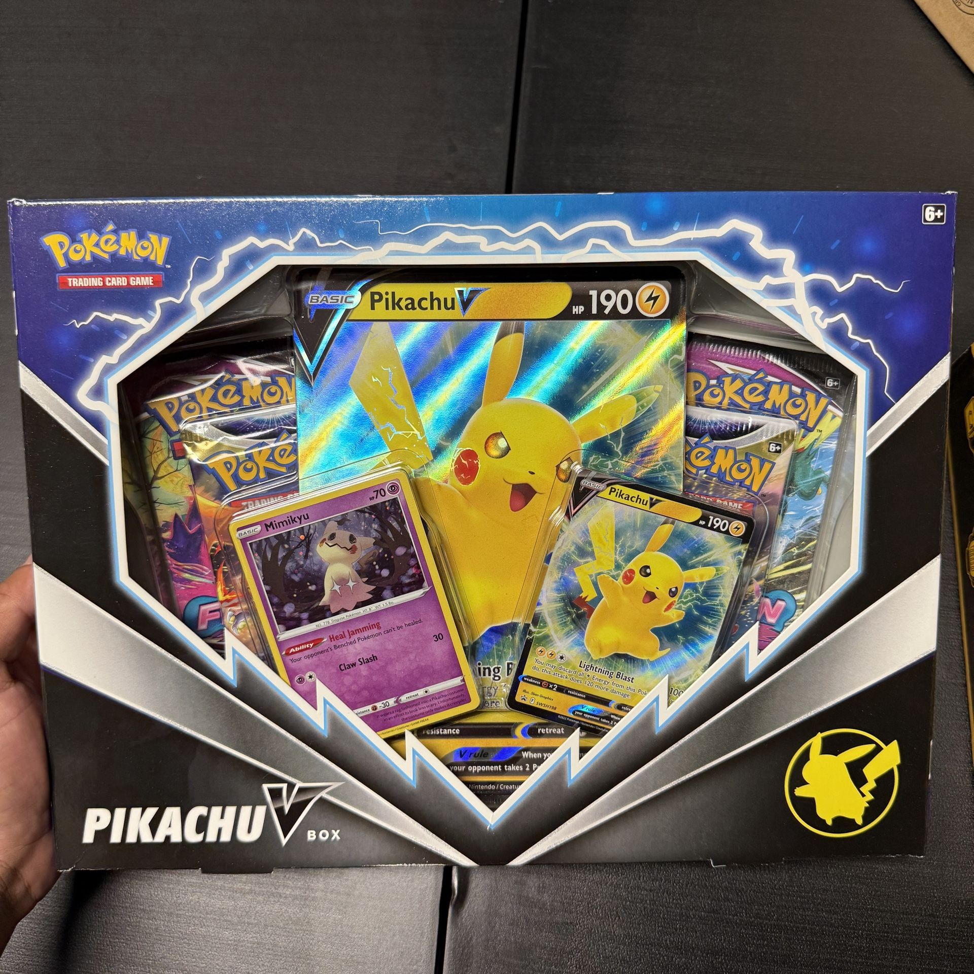 Pokémon TCG: Pikachu V Box Sealed