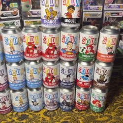 Funko Sodas/ Common Lot