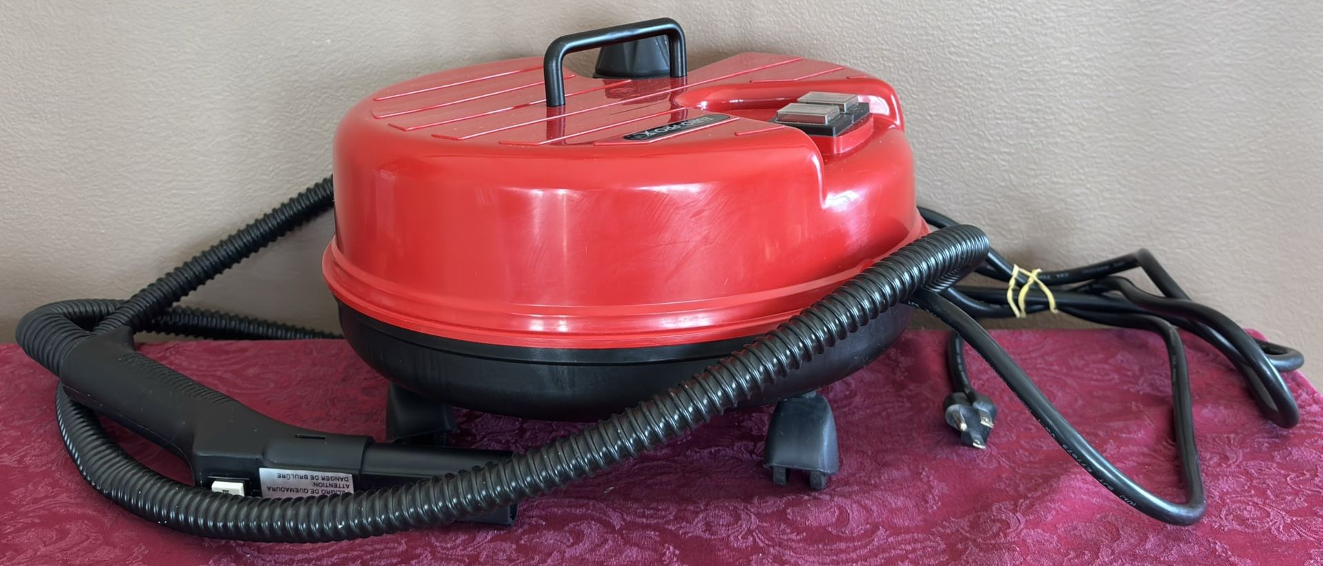 Euro-Pro EP95 Portable Vapor Steam Cleaner W/Accessories- 🔴Read Full Description Below🔴
