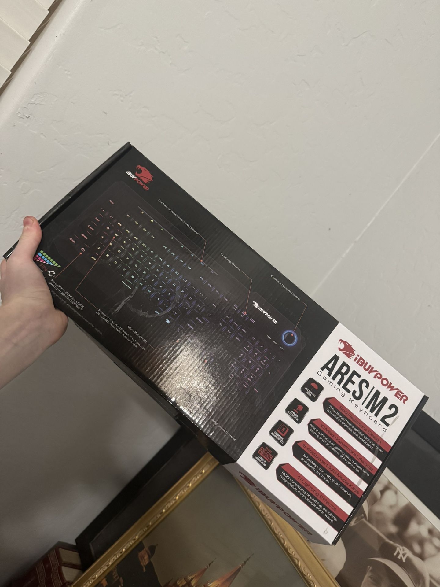 RGB iBuypower Ares M2 Gaming Keyboard