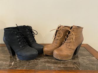 Steve Madden Booties | Size 8 | Black and Brown