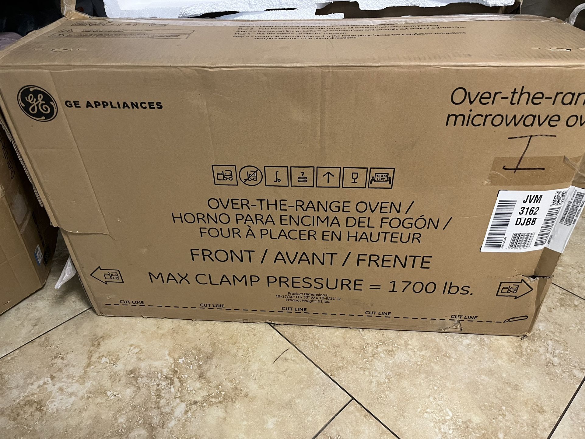 Over The Range Microwave