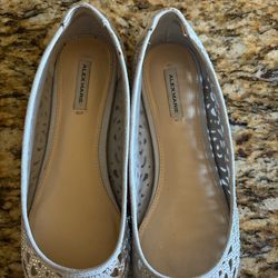 Alex Marie Altana Suede Rhinestone Flats