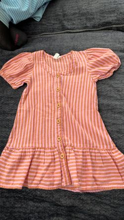 Cotton on girl striped dress