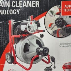 Rigid Drain Cleaner  K-400  Auto Feeder 