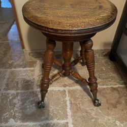 Victorian Antique  Piano Stool, Holtzman