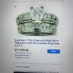 Scott Kay Diamond Engagement Ring