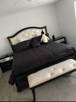 King size bed set