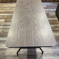 Folding table:  heavy duty 6 feet