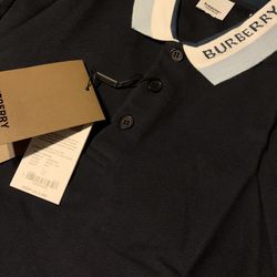 Burberry Navy Polo 
