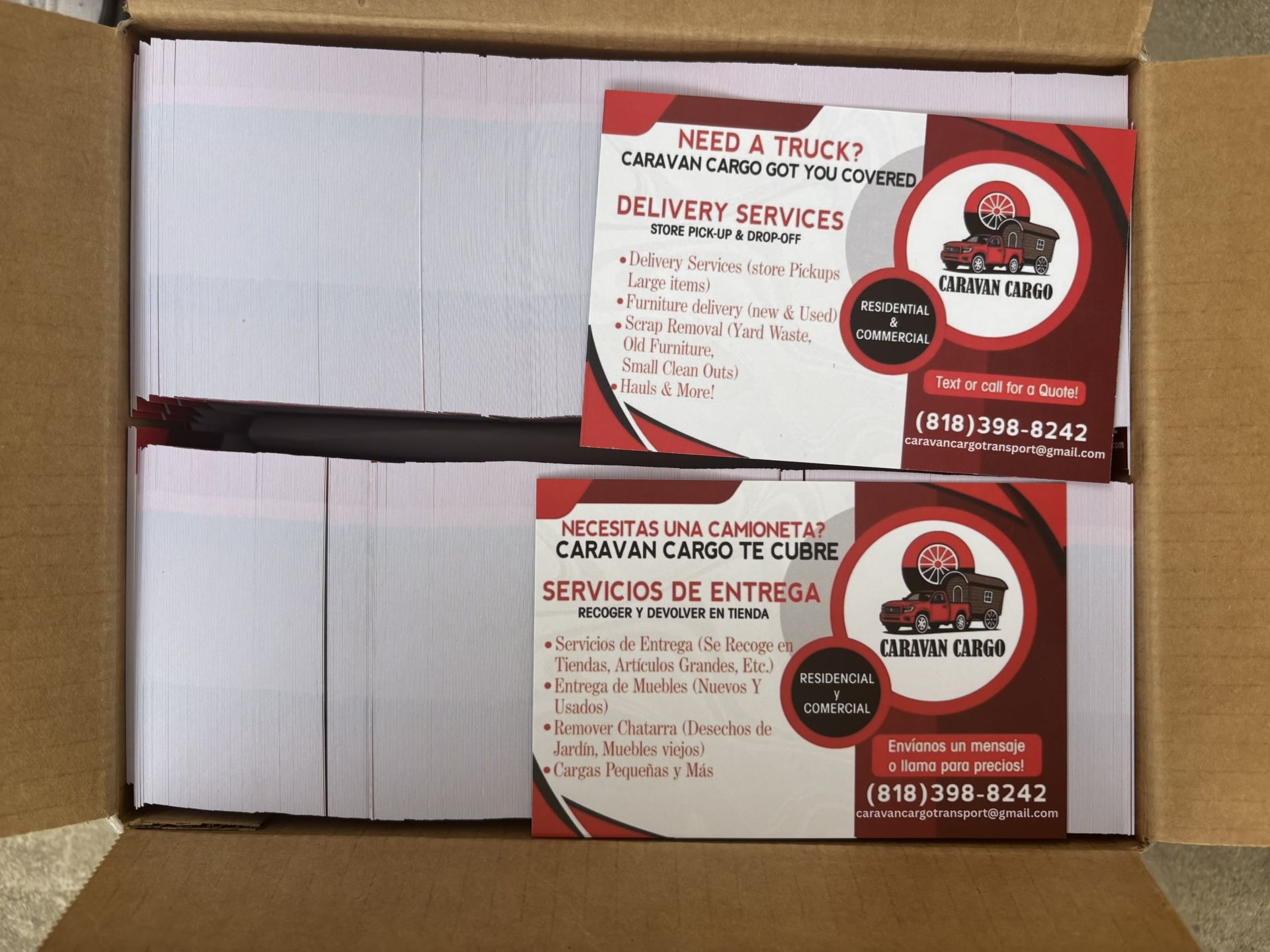 Custom Made Business Cards