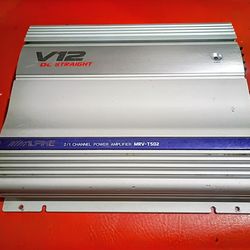 Alpine v12 MRV T502 2 channel amp