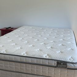 Queen Mattress + Box Spring + Frame