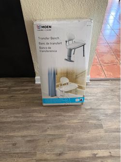 Shower transfer bench