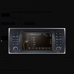 hizpo Car DVD Player In Dash GPS Radio Stereo 7 Inch 1 Din 