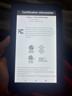 onn. 7" Tablet, 32GB (2022 Model) - Charcoal