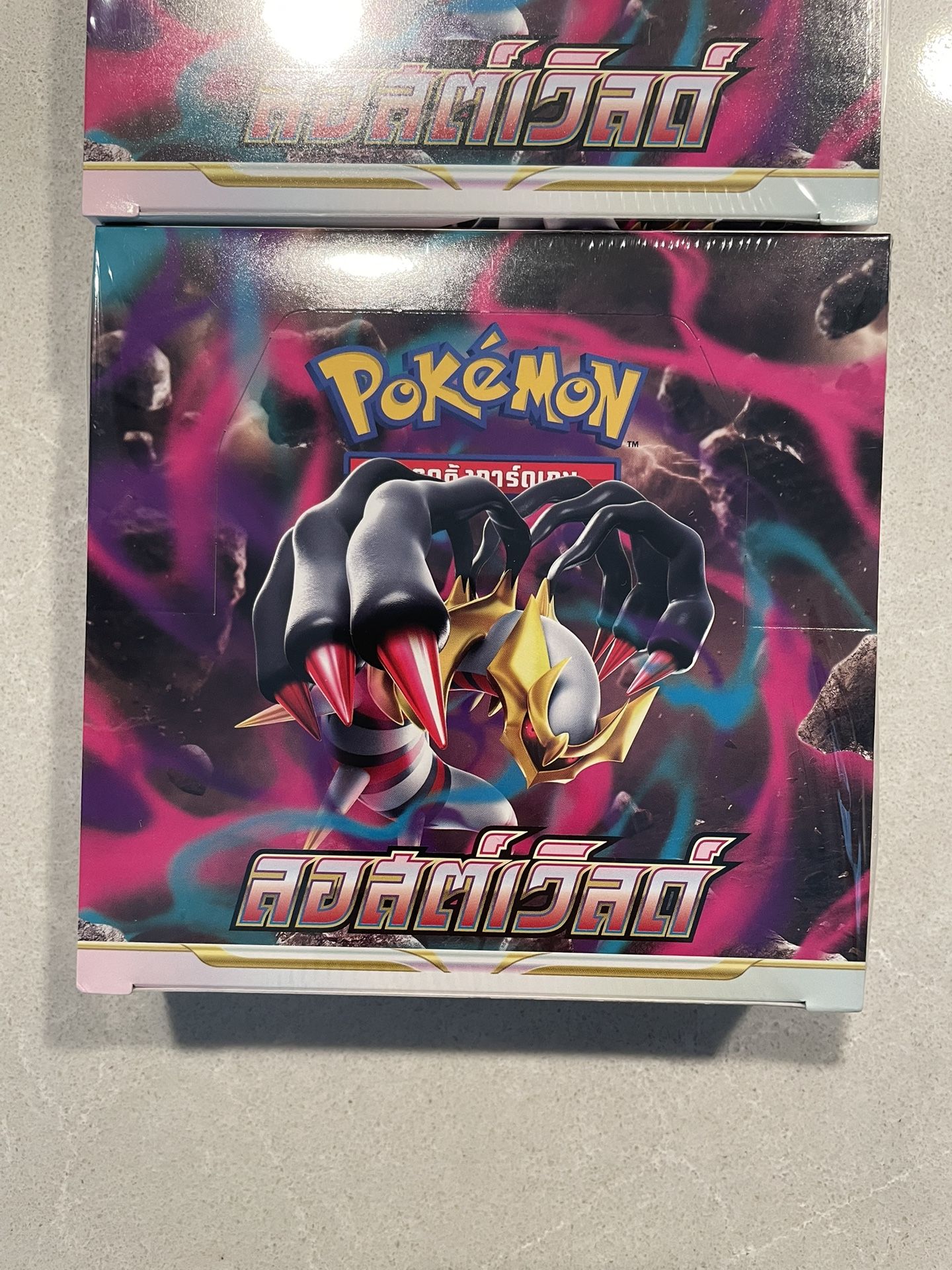 Lost Abyss THAI Booster Box *SEALED* Pokémon TCG Pokemon VMAX S11 Aerodactyl Giratina Lost Origin Alt Art