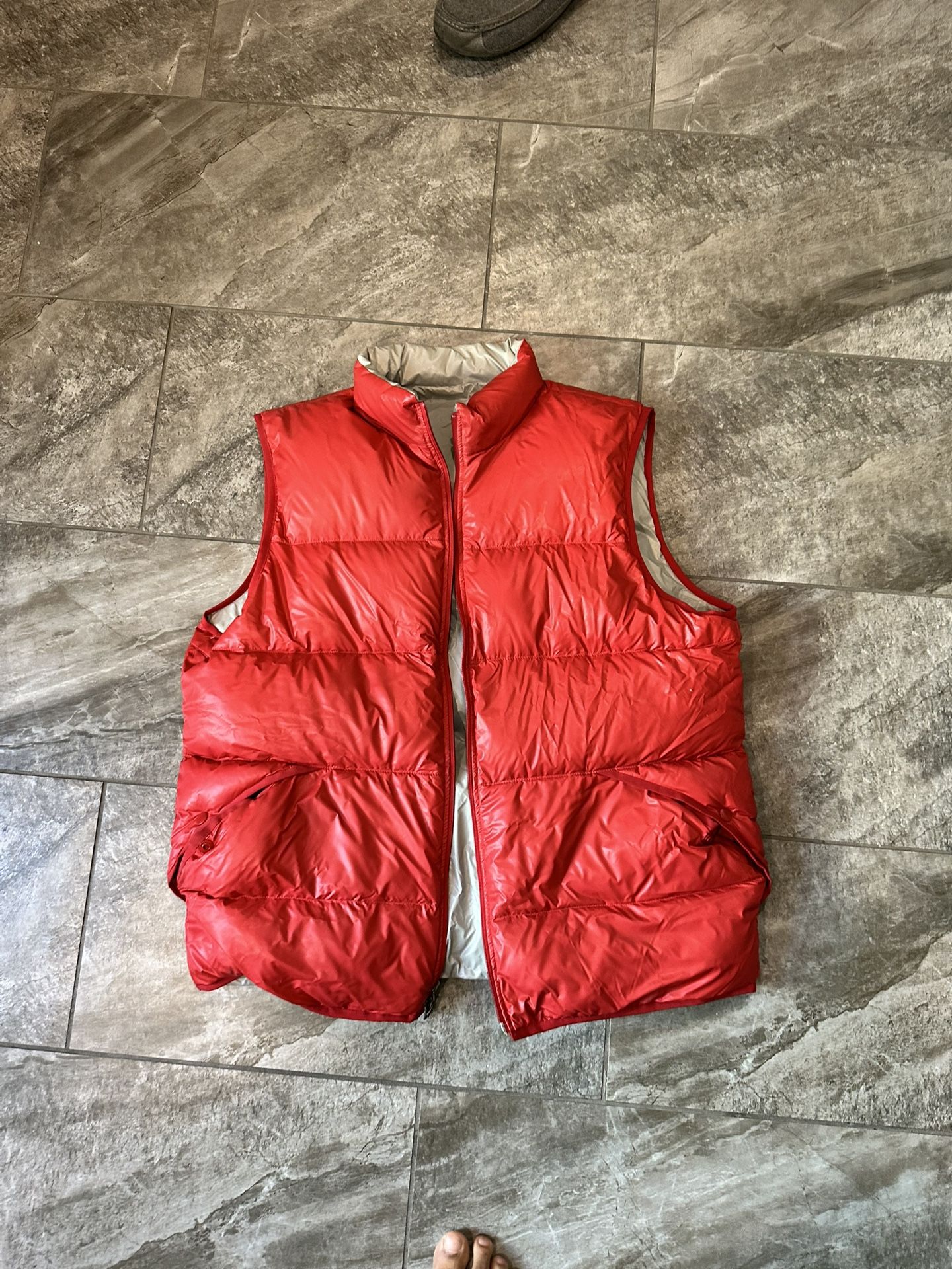 Jordan Men’s Puffer Vest Reversible Red XXL
