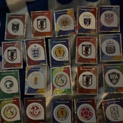 Panini World Cup 2026 national team logos