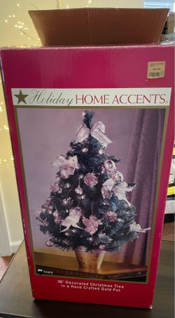 Holiday Home accent 36” Decorated Christmas Tree
