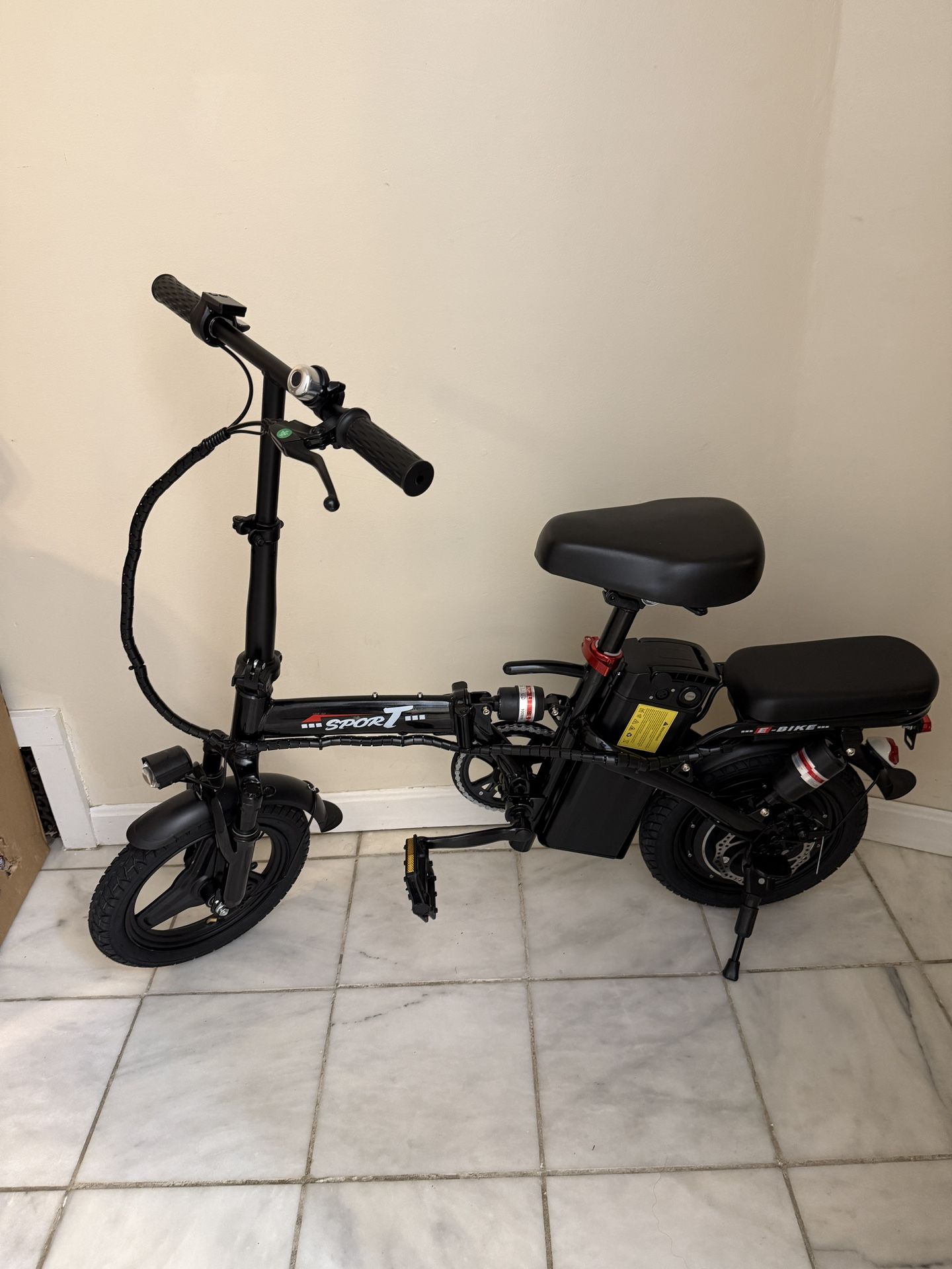 BRAND NEW E-bike SPORT.  I Will Deliver If Needed