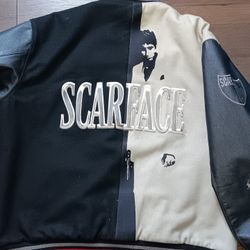 Scarface Jh Design Custom Leather Jacket 