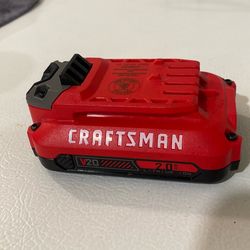 Craftsman 2.0 Ah 20v battery