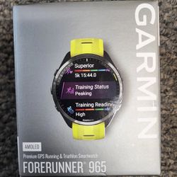 Garmin Forerunner 965 Smartwatch Brand New 