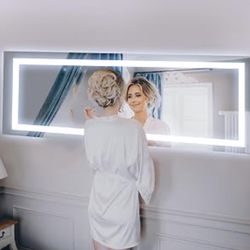 QIMH LED lighted vanity mirror