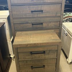 Tall Drawer with matching Nightstand