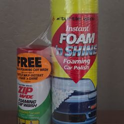 Turtle Wax Instant Foam 'n Shine Car Polish