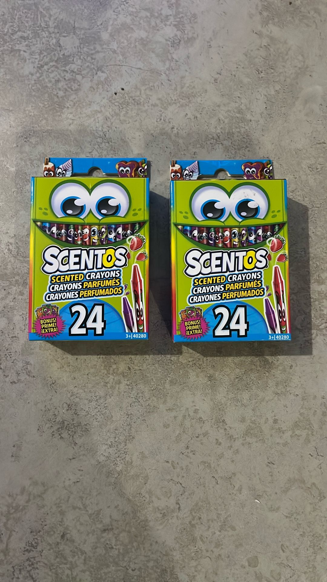 SCENTOS Scented Crayons, 24 Crayons