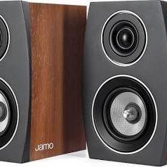 jamo concert 9 series 2 way monitor speaker dark apple