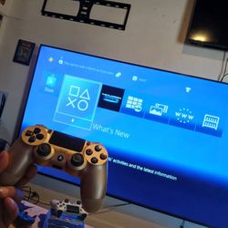 Ps4 Slim Gold Edition 