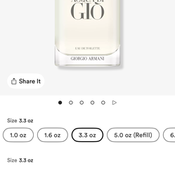 Cologne Gio